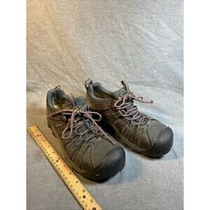 KEEN Women’s Size 8.5 EU 39 Hiking Trail Shoes Gray Outdoor